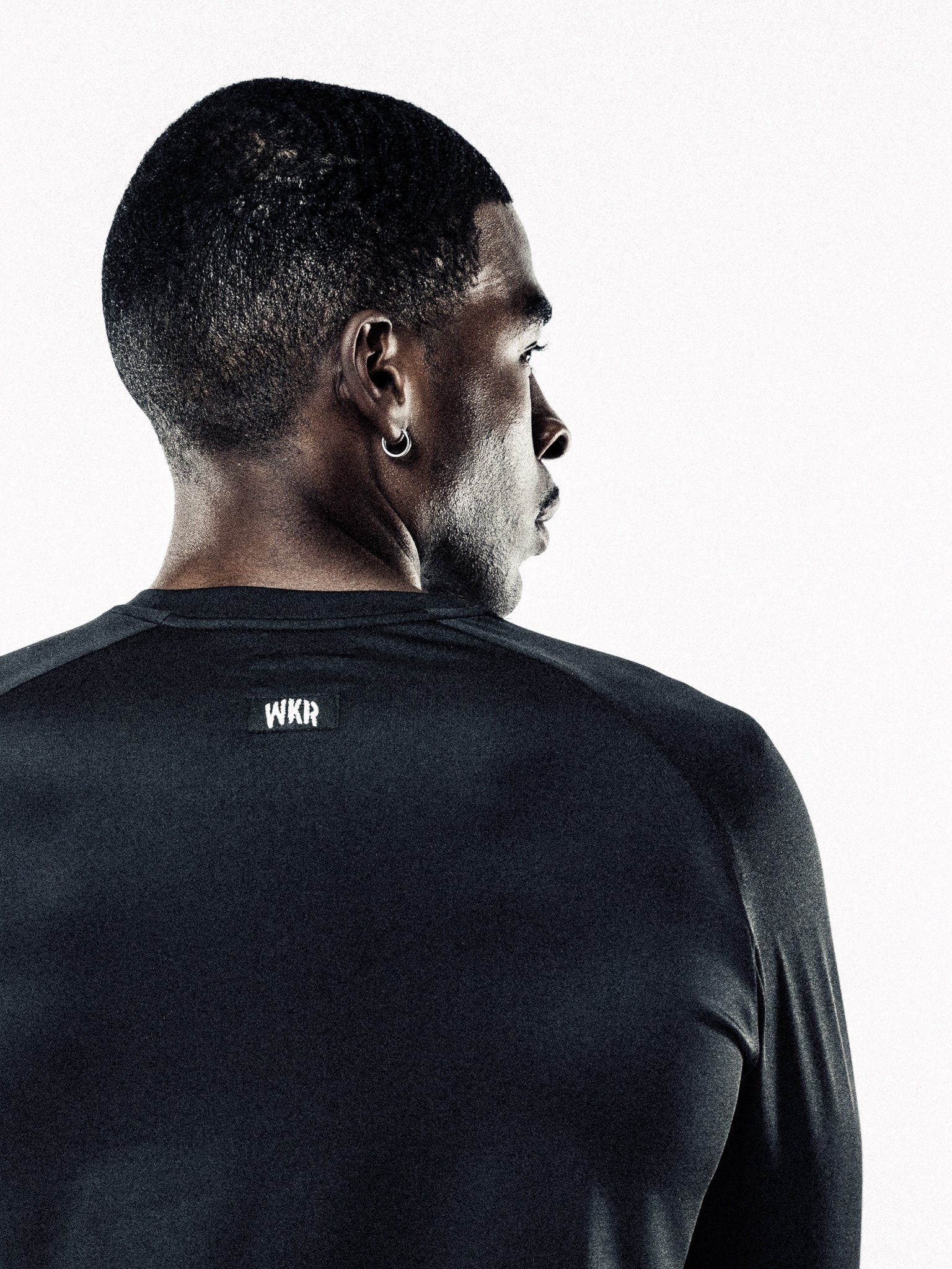 Black ESSNTLS Longsleeve Tee - Image 7