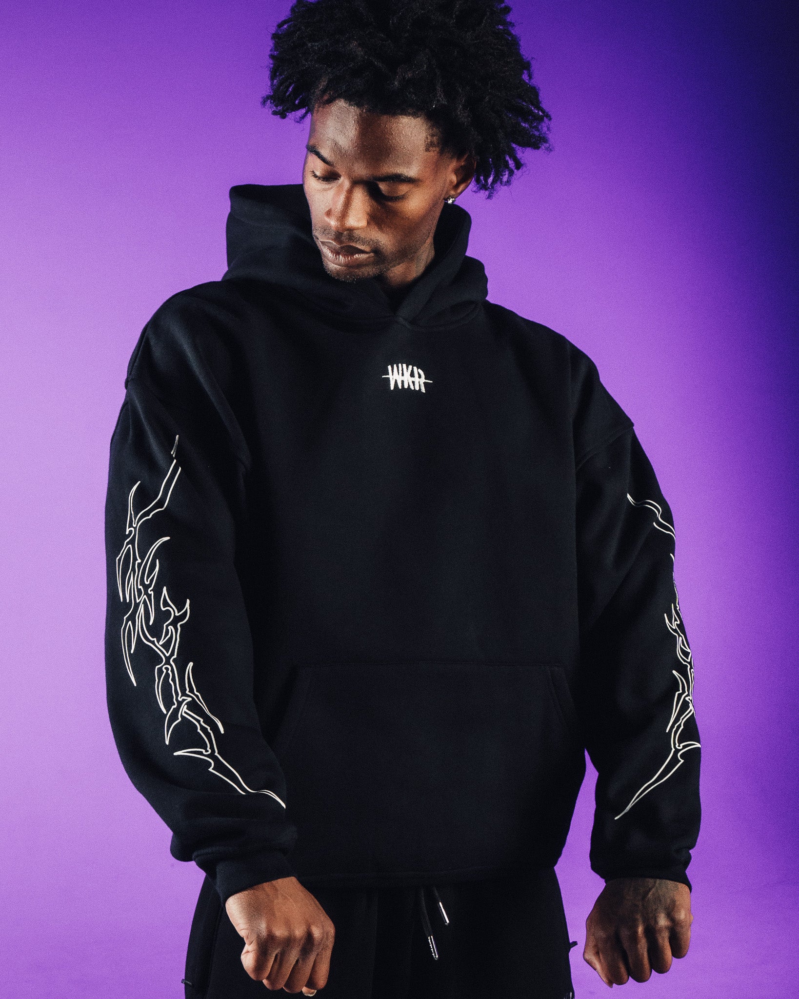 Black Void Rinne Everyday Hoodie - Image 5