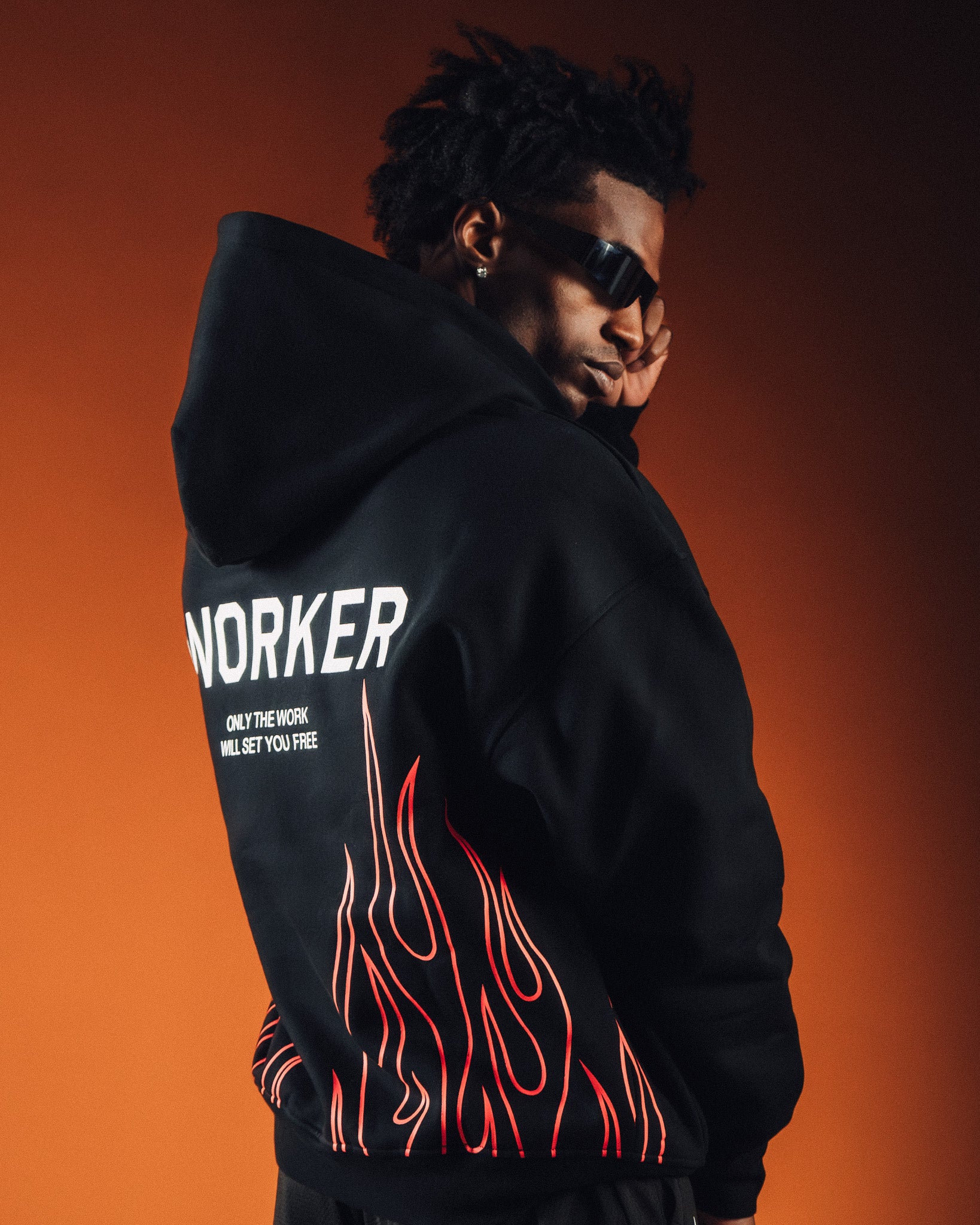 Bred Flame Everyday Hoodie - Image 6