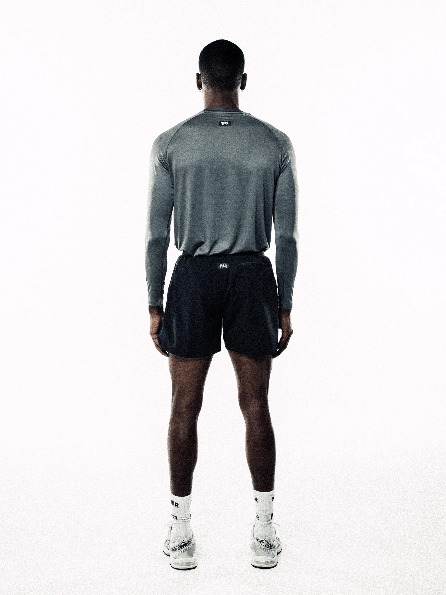 Gray ESSNTLS Longsleeve Tee - Image 4