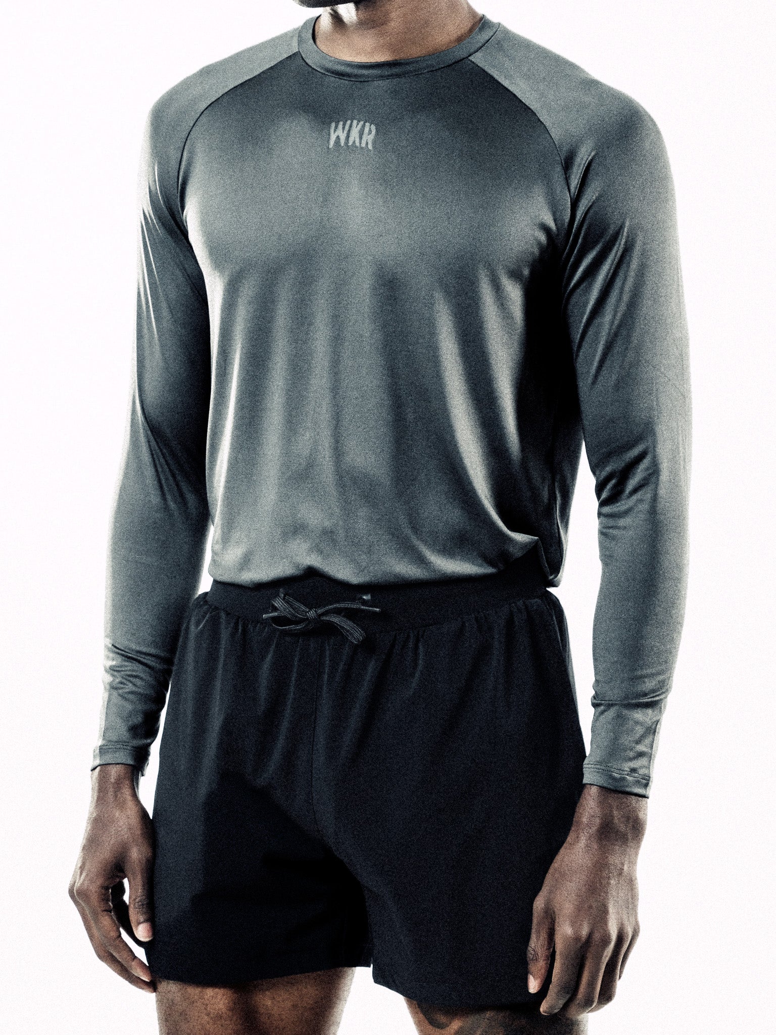 Gray ESSNTLS Longsleeve Tee - Image 6