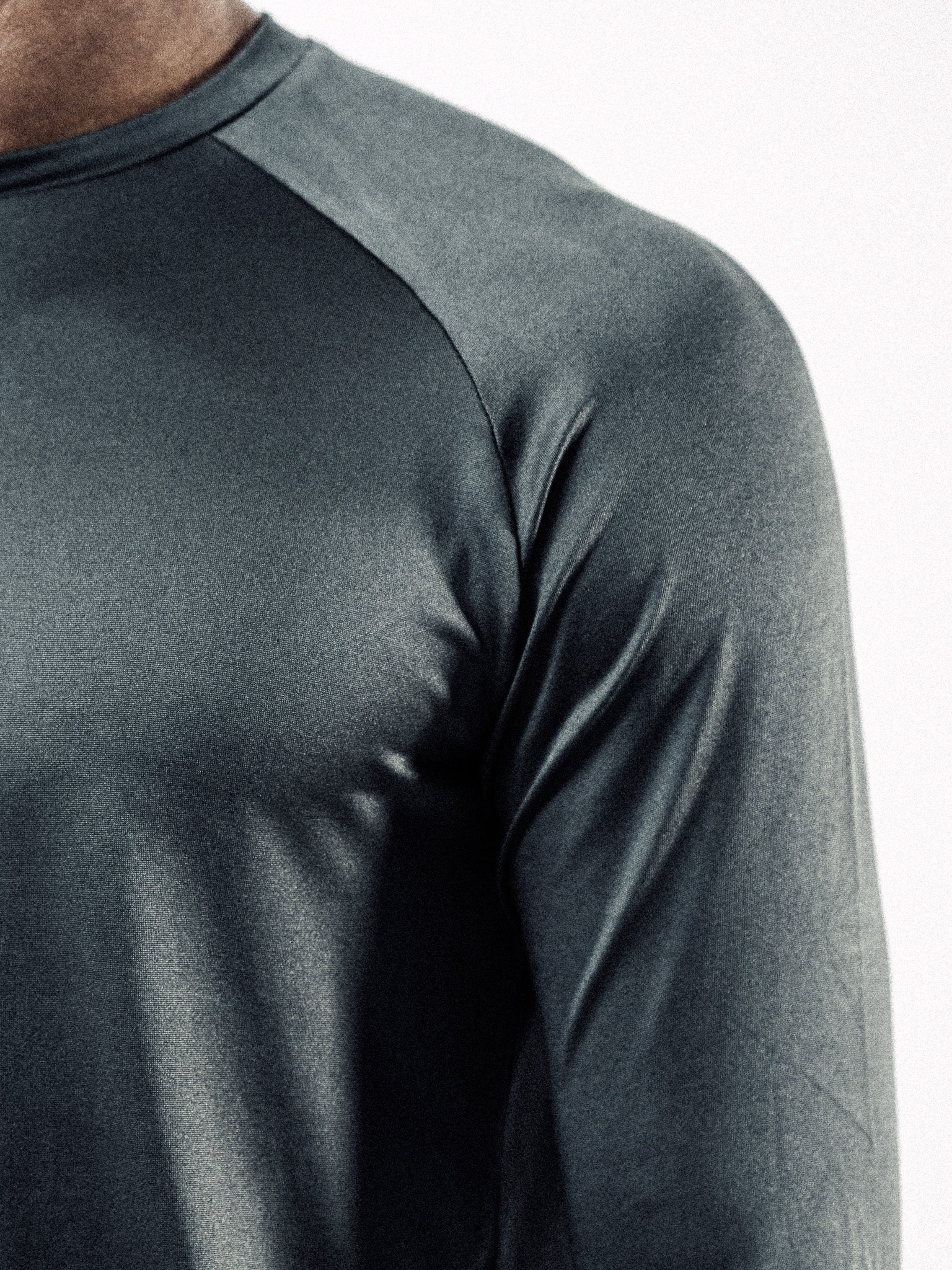 Gray ESSNTLS Longsleeve Tee - Image 7