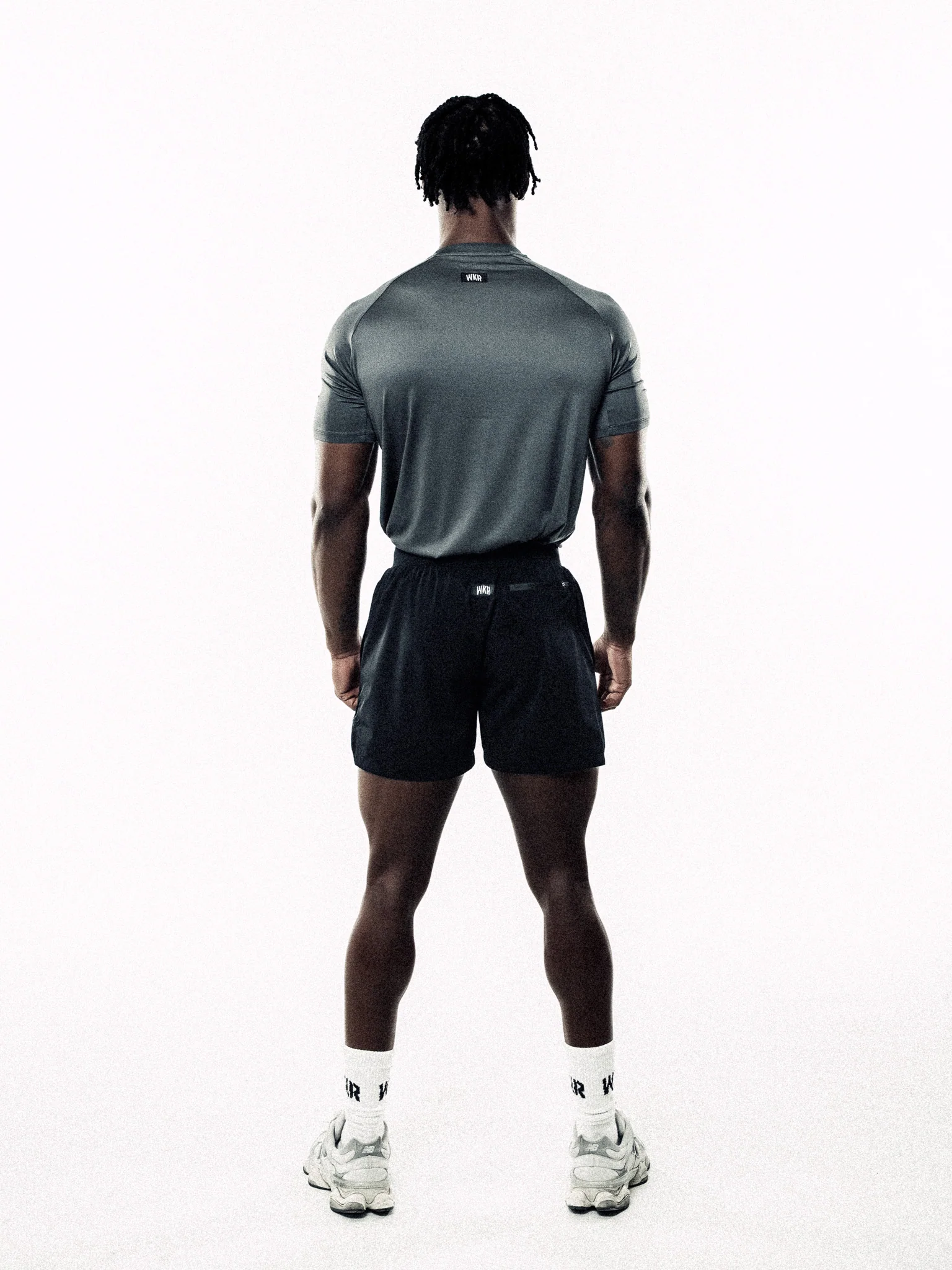 Gray ESSNTLS Tee - Image 4