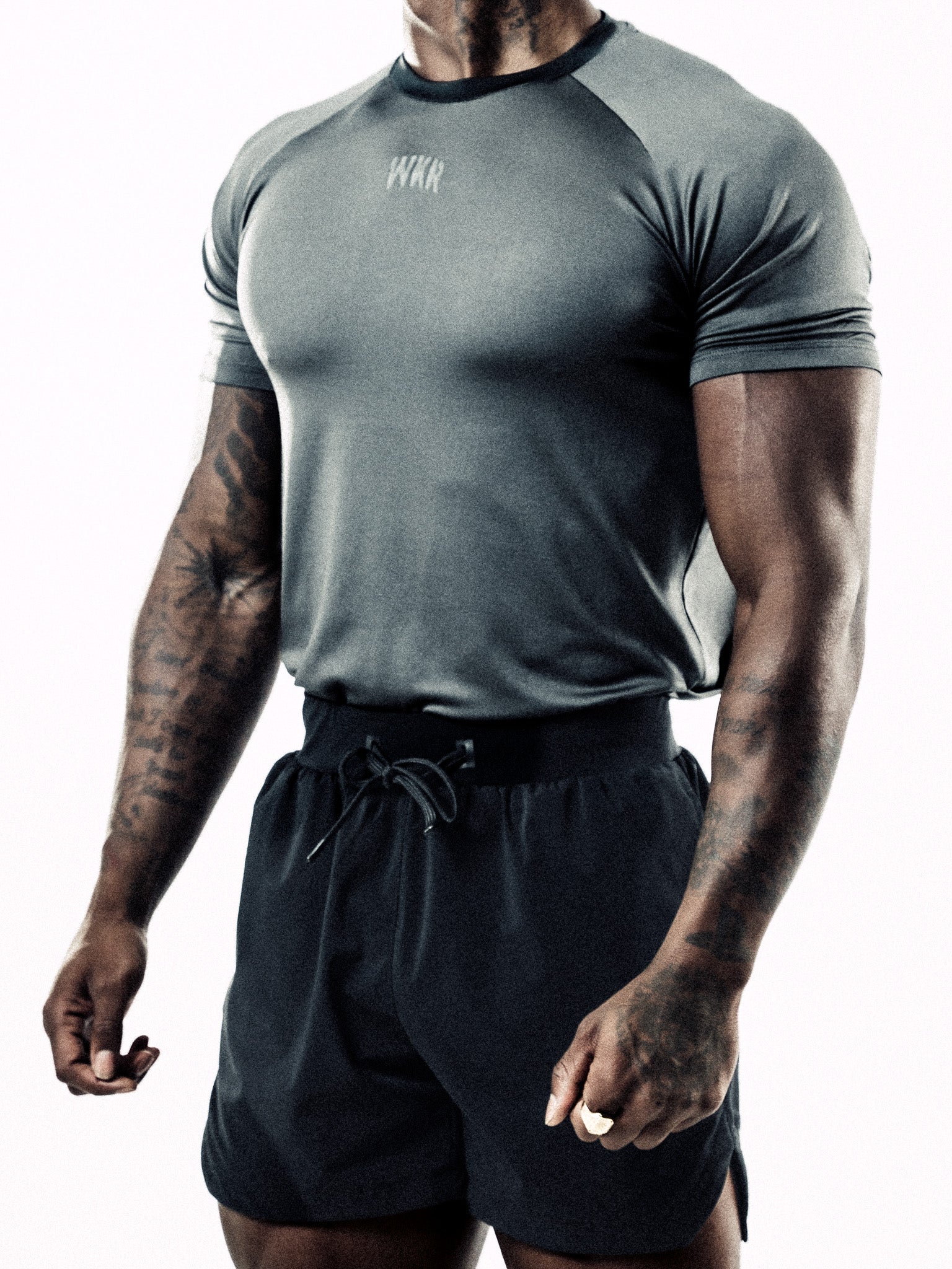 Gray ESSNTLS Tee - Image 7