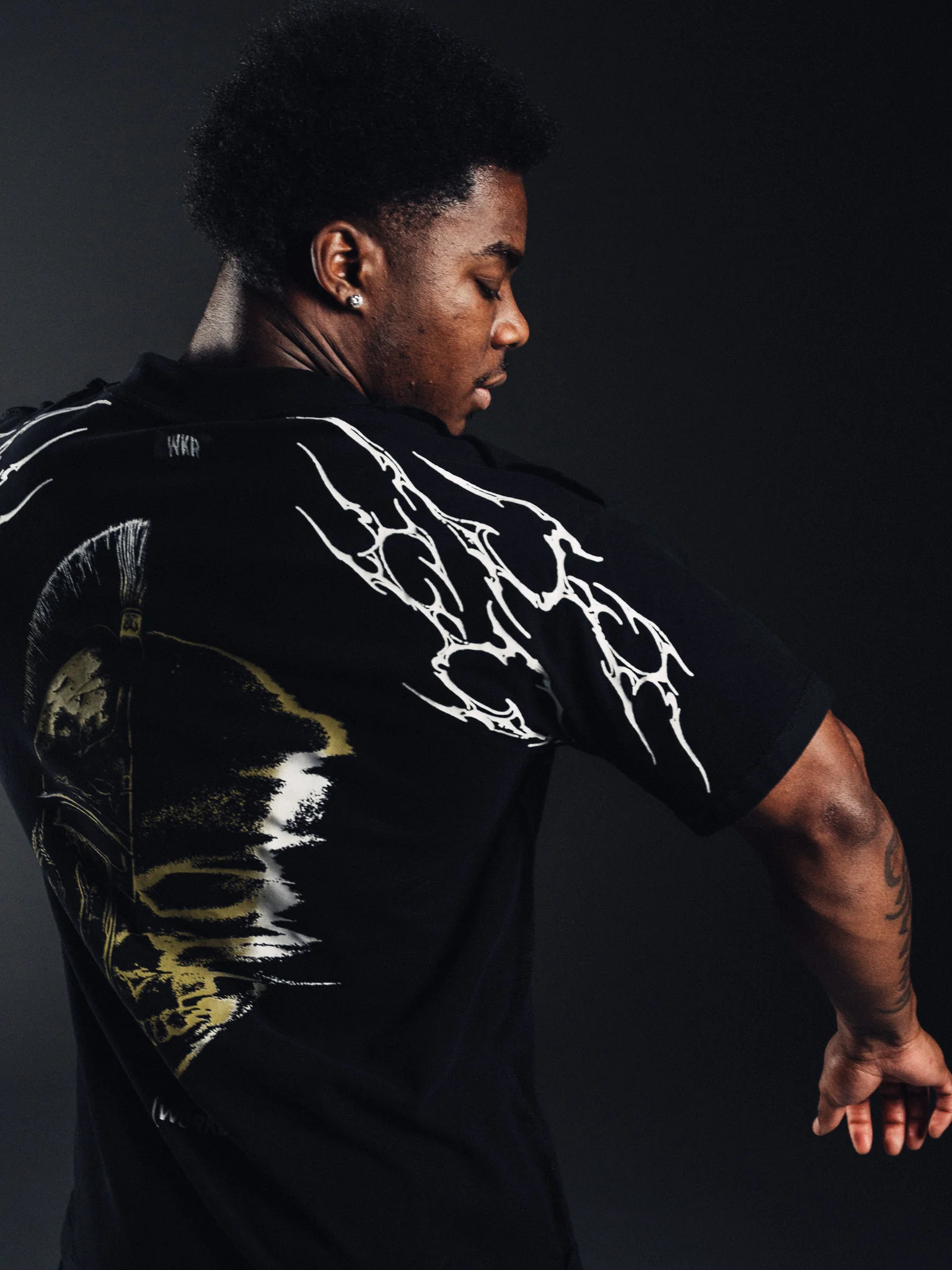 Earned Spartan Skull Tee - Image 6