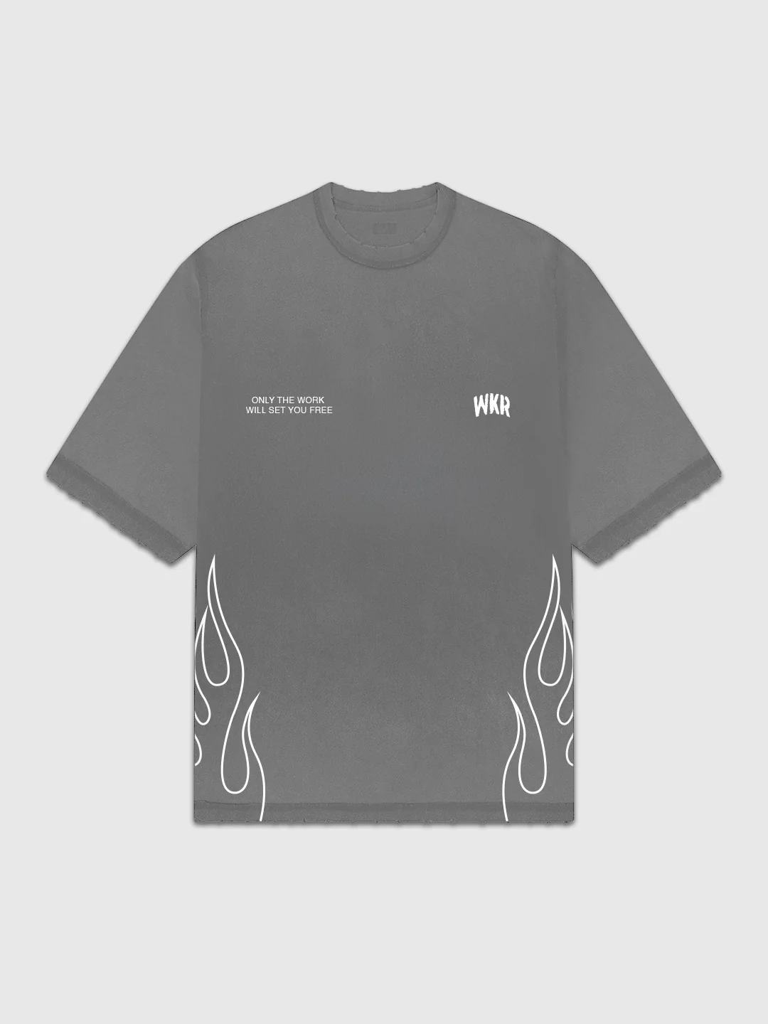 Gray Flame Tee - Image 3