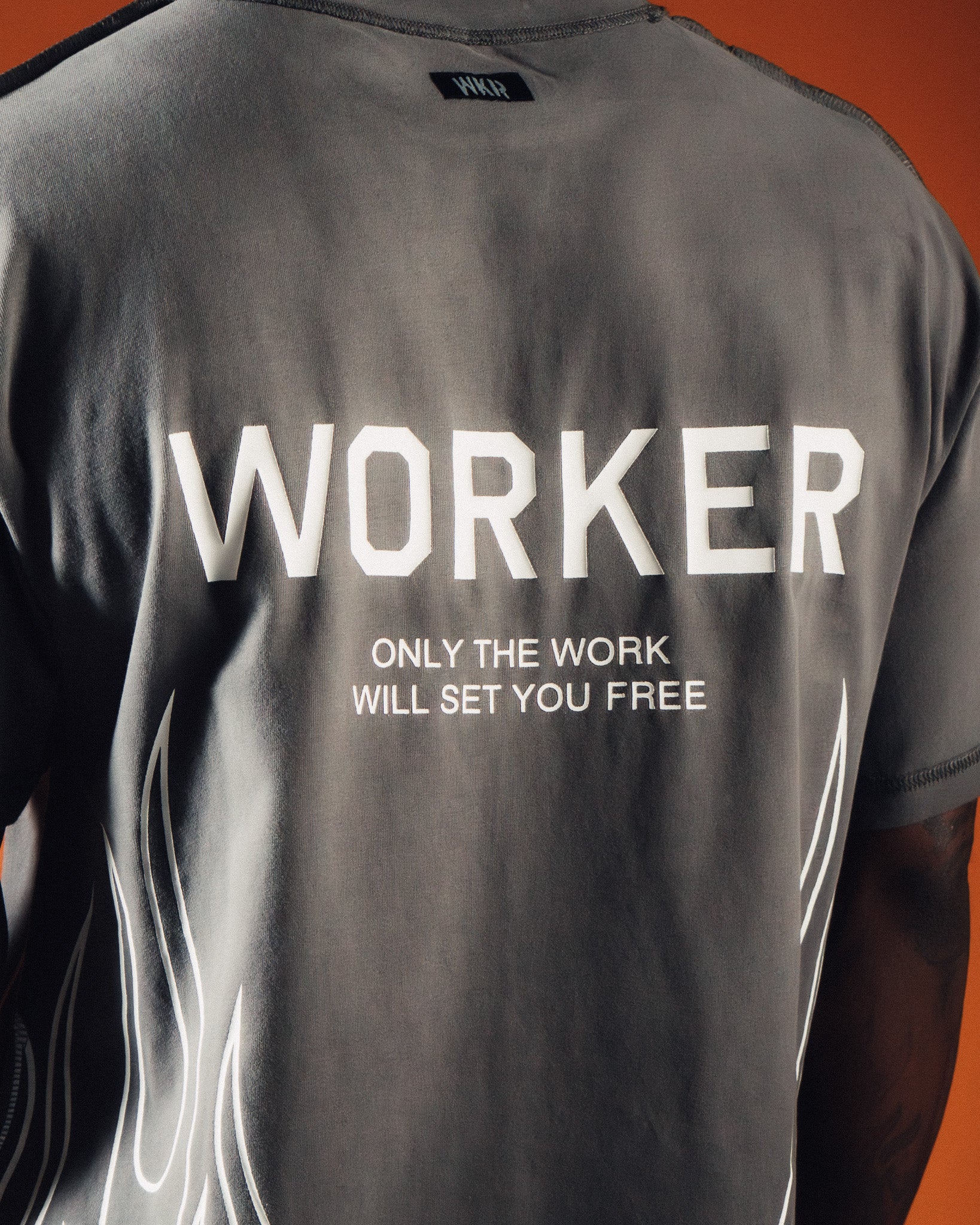 Gray Flame Tee - Image 6