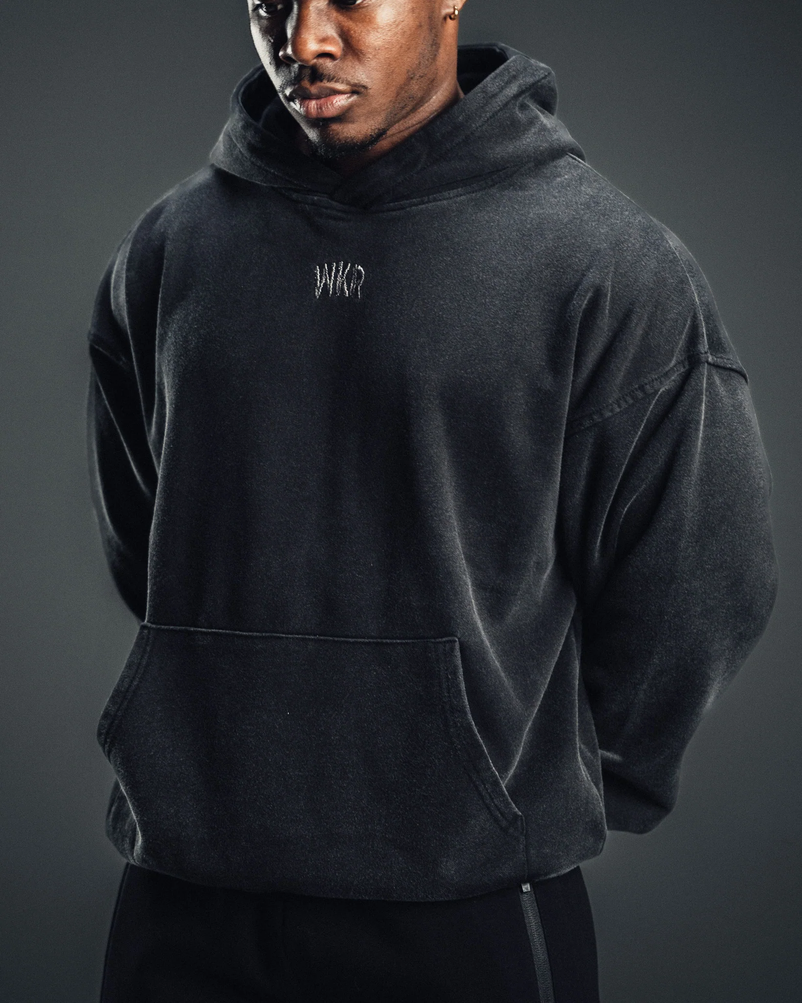 Vintage Black Everyday Hoodie - SS1 - Image 6
