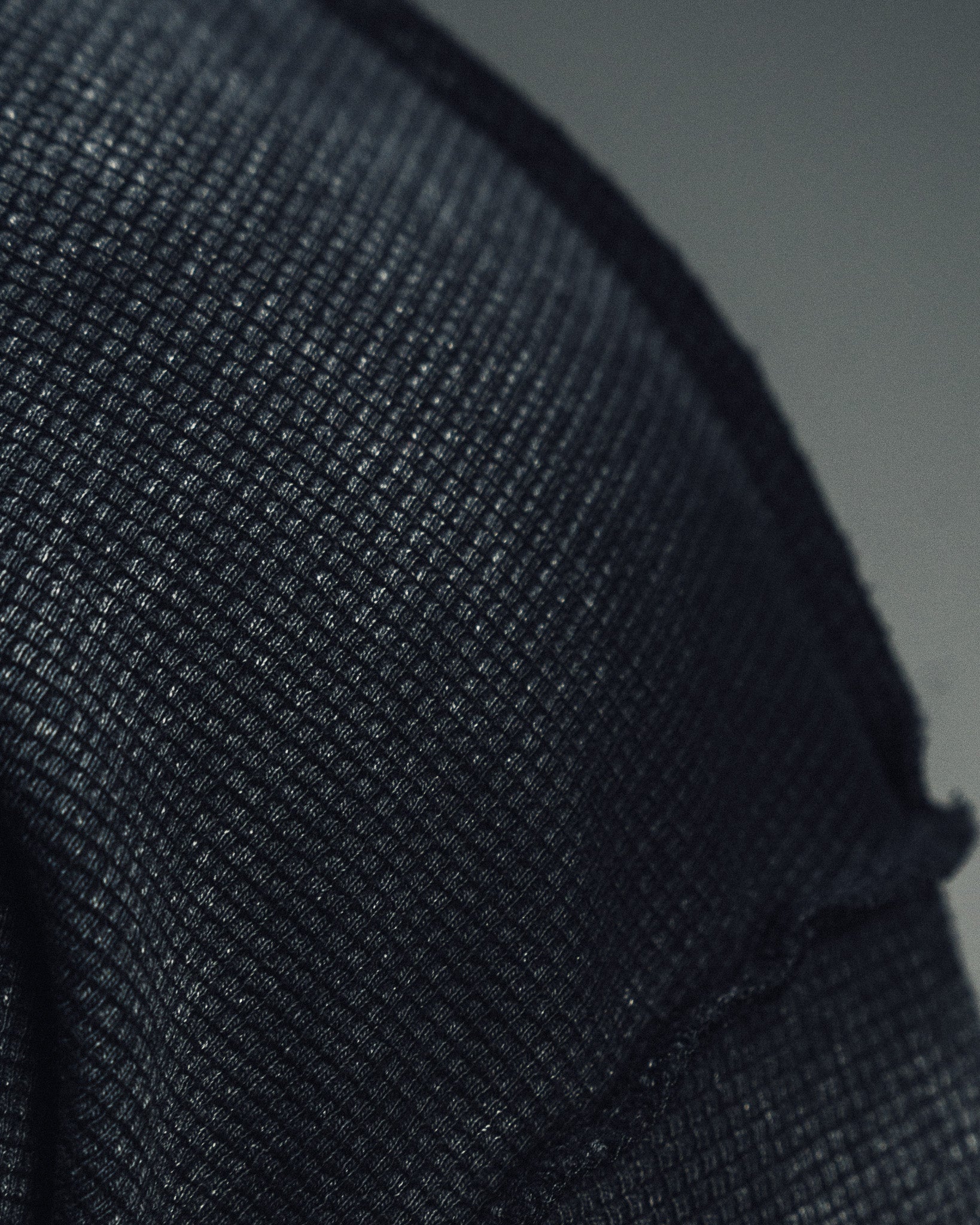 PRE-ORDER: Vintage Black WKR Waffle Knit Shirt - Image 6