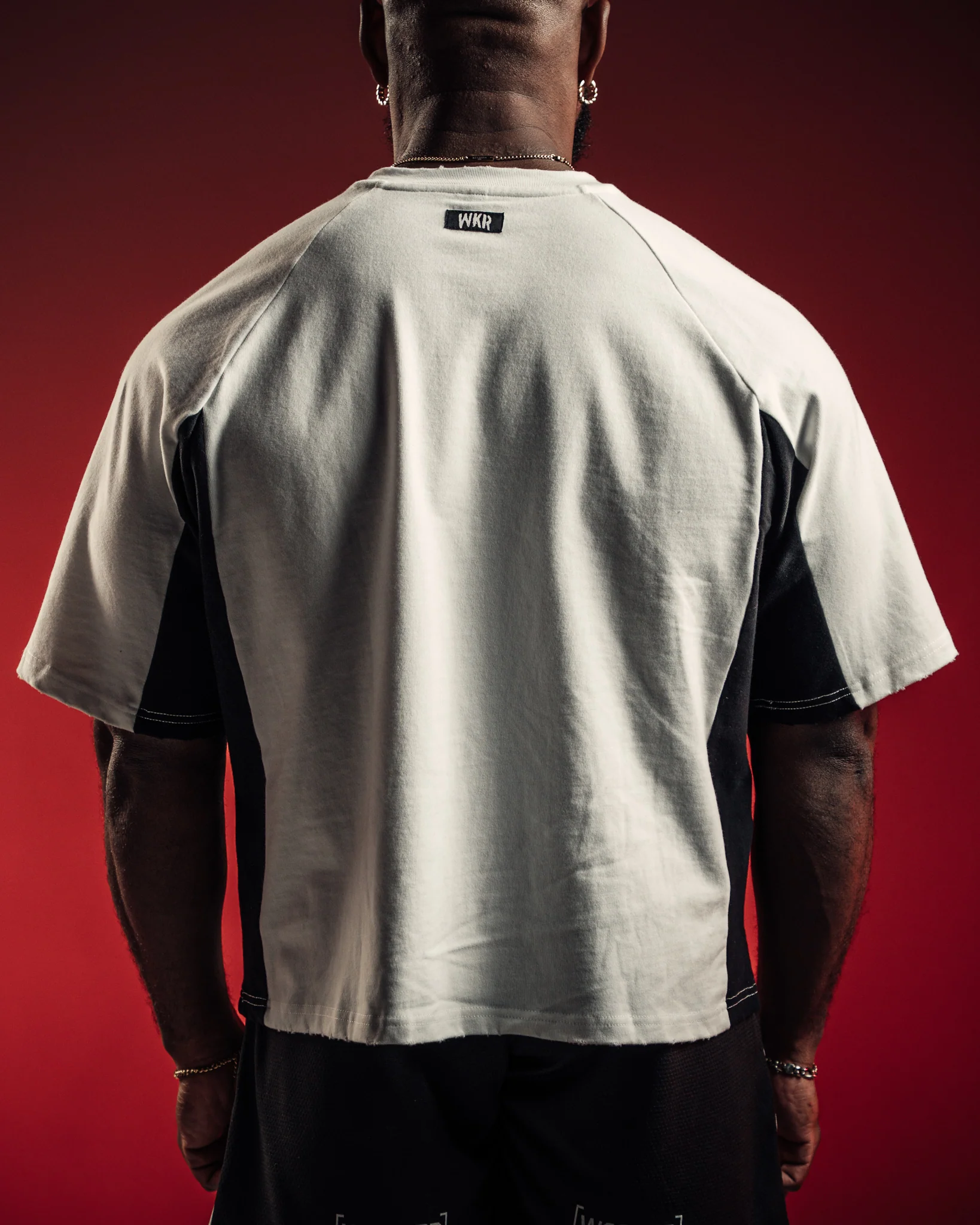 White WKR Dual Tone Tee - NQ - Image 5