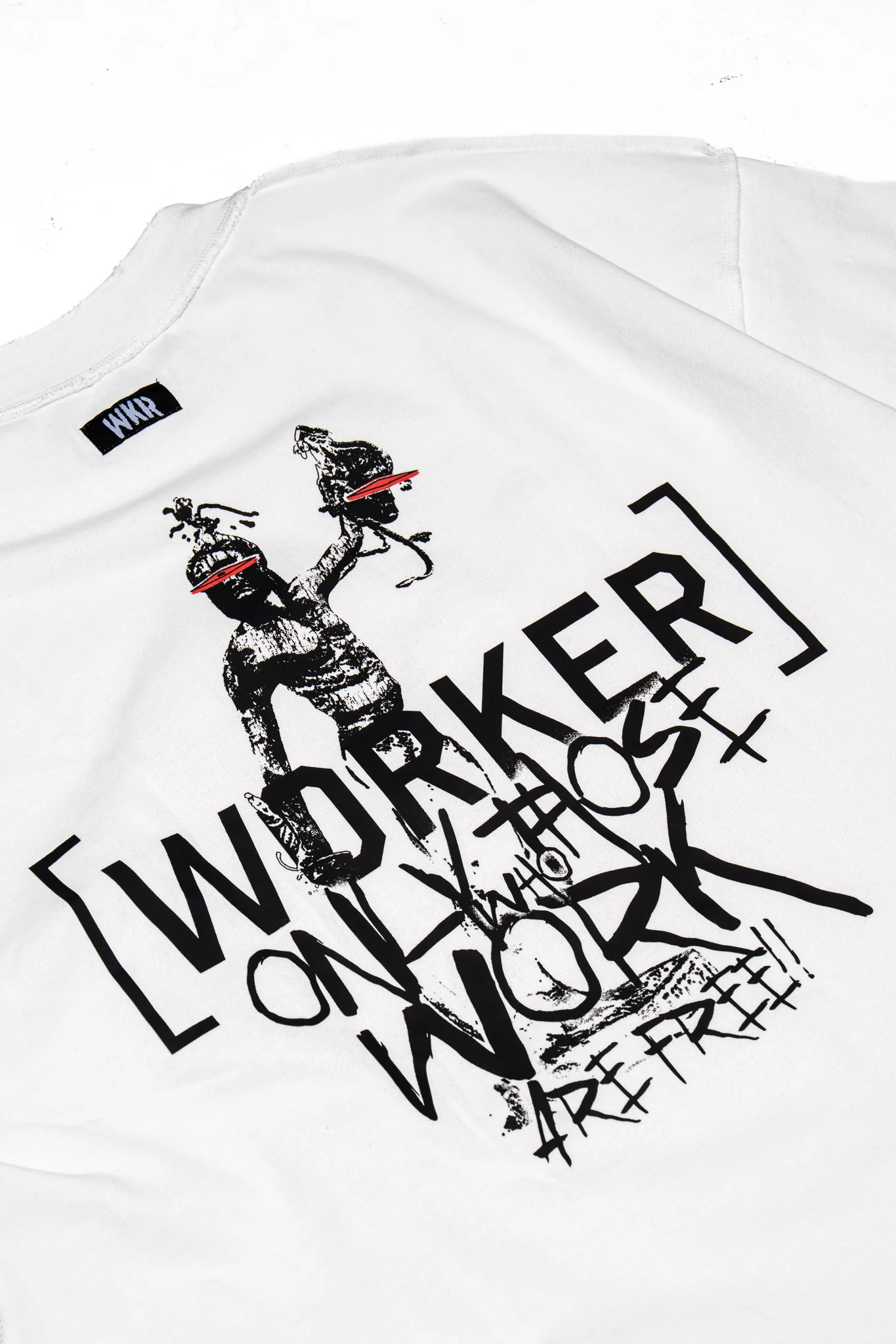 White WKR Statue Tee - NQ - Image 6