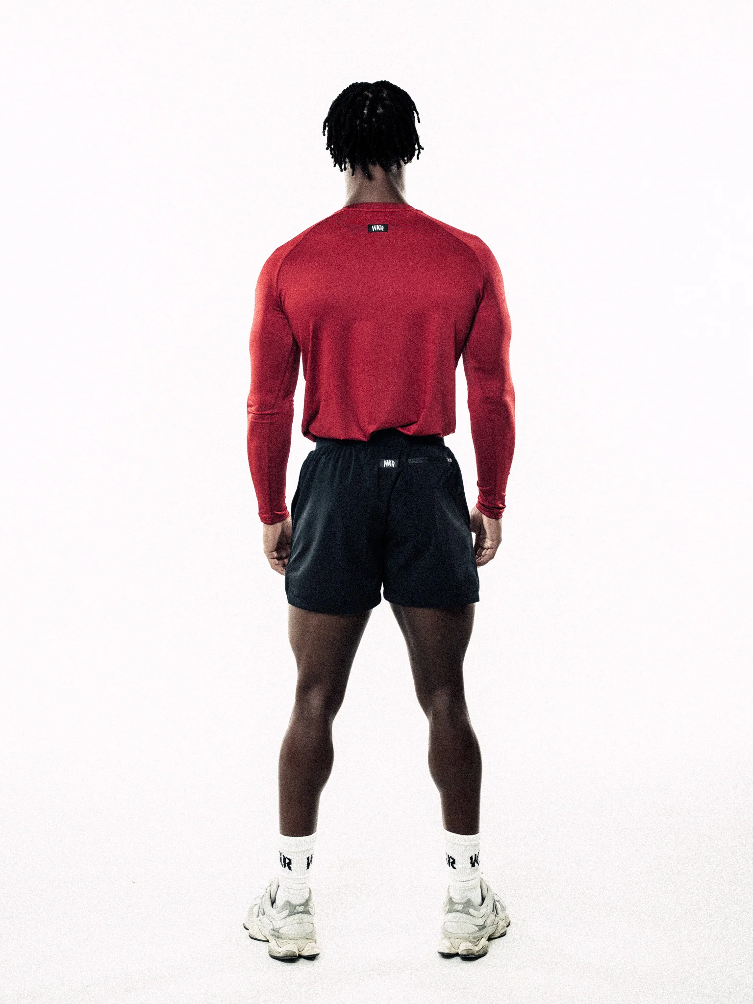 Wine ESSNTLS Longsleeve Tee - Image 4