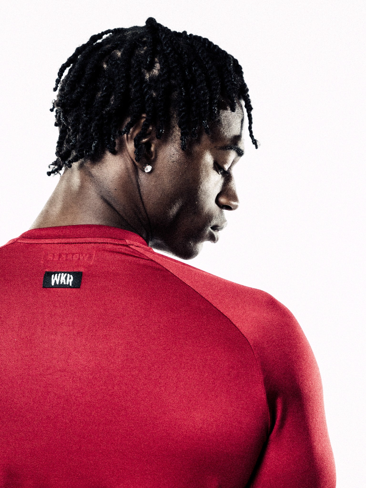 Wine ESSNTLS Longsleeve Tee - Image 7